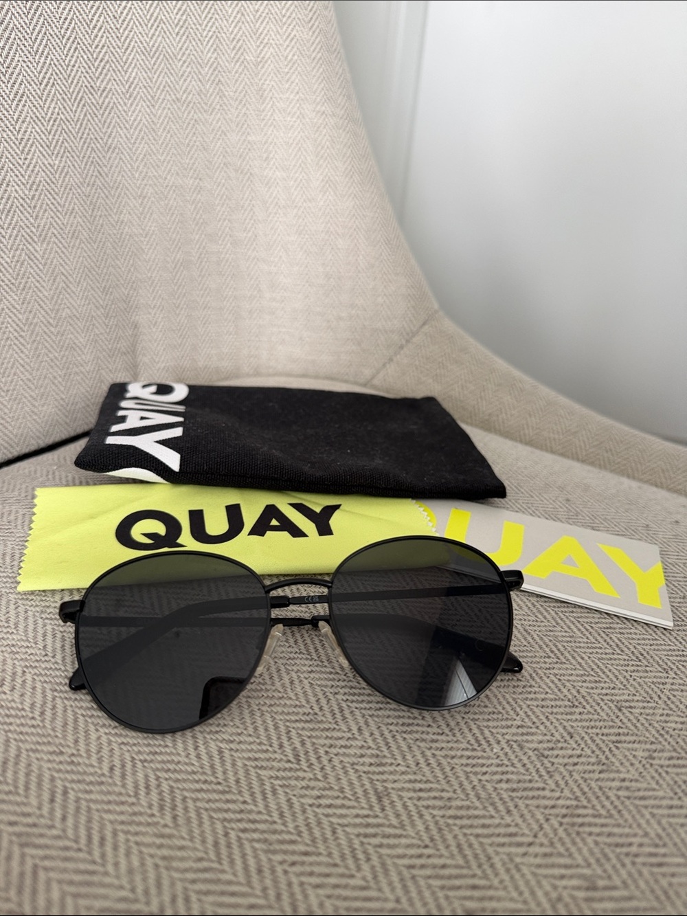 Quay Australia Black Sunglasses